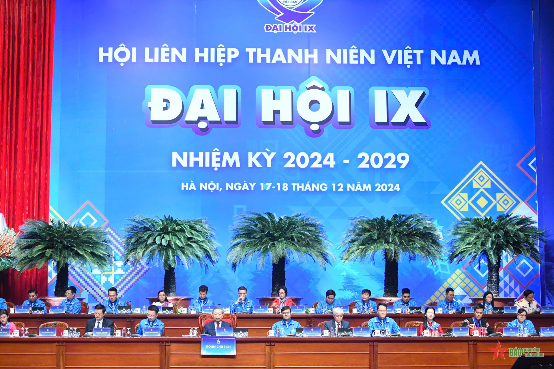 Tổng Bí thư Tô Lâm dự Đại hội Đại biểu toàn quốc Hội Liên hiệp Thanh niên Việt Nam lần thứ IX